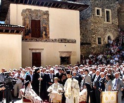 Una de las celebraciones de los últimos años, con el patriarca Bartolomé.