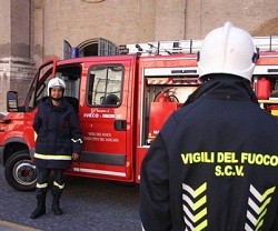 Los bomberos SCV - Stato della Città del Vaticano- son profesionales plenamente operativos