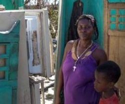 El huracán Matthew en Haití ha dejado a muchas familias sin hogar, sin cosechas y sin ganados