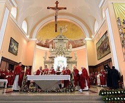 Ceremonia de beatificación presidida por el cardenal Amato
