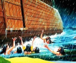 Como sucedió en los días de Noé.