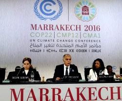 La cumbre COP22 cobre cambios climáticos en Marrakech ha recibido un mensaje del Papa Francisco