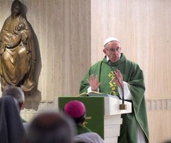 El Papa Francisco, con sus homilías en Santa Marta, desgrana la Palabra de Dios