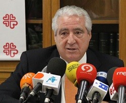 Rafael del Río es actualmente el presidente de Cáritas Española