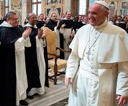 El Papa ha querido acompañar a los dominicos durante este jubileo