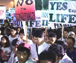 Los obispos se han opuesto con fuerza a la reintroducción de la pena de muerte en Filipinas