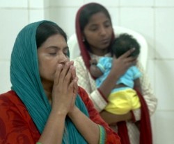 VUn fotograma del documental One con mujeres cristianas de la India