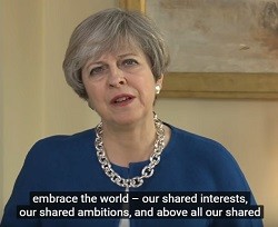 Theresa May ha querido emitir un mensaje de Pascua dirigido a todos los británicos