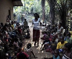 El conflico en el Congo, que se puede convertir en una guerra civil a gran escala ha dejado miles de damnificados