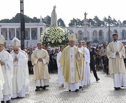 La peregrinación de los católicos rusos ha sido definida como histórica por el obispo de Fátima