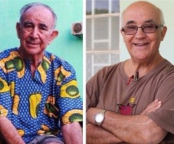Miguel Pajares (izquierda) y García Viejo (derecha) murieron por la epidemia de ébola