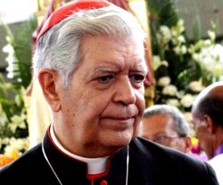 El cardenal Urosa pide al gobierno que defienda a los católicos en Semana Santa