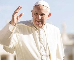 El Papa Francisco, en la Plaza de San Pedro / Foto- Marina Testino / ACI Prensa