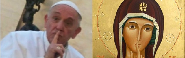 ¿Por qué el Papa quiere la Virgen del Silencio en el Vaticano? La ha puesto en el Palacio Apostólico