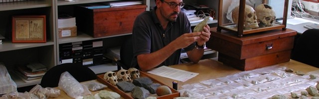Los paleoantropólogos trabajan con los restos de poblaciones y tratan de llegar a propuestas razonables