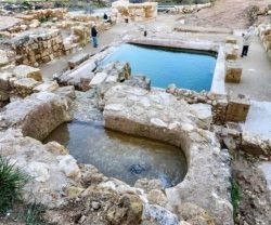 Los cristianos antiguos localizaron y marcaron el lugar del bautizo del eunuco etíope