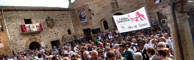 El 15 de octubre de 2017 se abrió oficialmente el Año Jubilar Teresiano. Foto: Salamanca RTV Al Día.