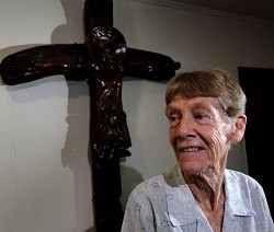 La religiosa Patricia Fox tiene 71 años y lleva 27 años en Filipinas