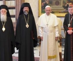 Una delegación de Constantinopla enviada por el Patriarca Bartolomé visita el Vaticano por San Pedro y San Pablo