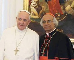 Francisco garantizó al arzobispo de Managua sus oraciones ante la crisis que se vive en el país
