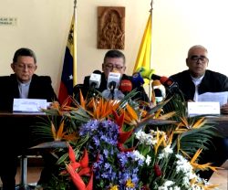 Los obispos venezolanos, reunidos, denuncian el desastre humanitario del país y culpan a Maduro
