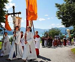 Una procesión católica en Baviera