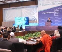 Sam Brownsback, católico converso, es el gran impulsor de este encuentro sobre libertad religiosa en EEUU