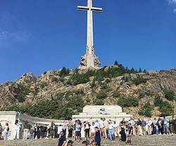De julio de 2017 a julio de 2018 el número de visitantes al Valle de los Caídos ha aumentado en casi un 50%.