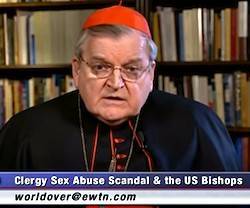 El cardenal Raymond Burke afirma que en amplios sectores de la Iglesia ha habido una apostasía práctica de la fe en aquello que concierne a la sexualidad humana.