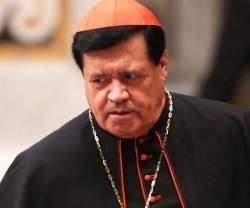 El cardenal Norberto Rivera, de 76 años, ya no está al frente de la enorme diócesis de México