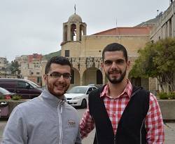 los hermanos Mallouhi son católicos sirios que no quieren dejar su tierra y con su formación ayudar a que el país salga adelante / ACN