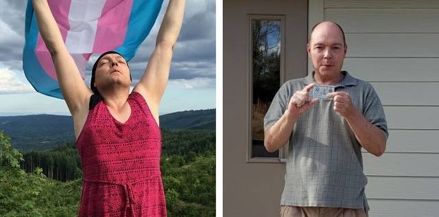 Jamie Shupe, antes y después de su etapa trans