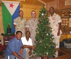 Militares en Yibuti celebran la Navidad... en el país apenas hay 5.000 cristianos, muchos de ellos soldados