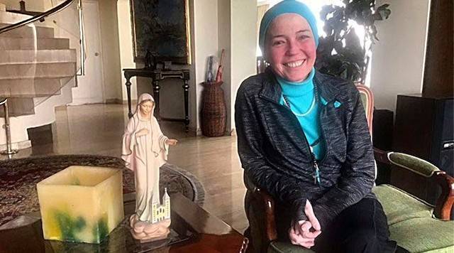 Agobiada por la esclerosis múltiple y un cáncer, la Virgen le tendía la mano de formas sorprendentes
