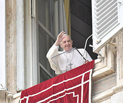 El Papa Francisco en el Regina Coeli del domingo de la Divina Misericordia