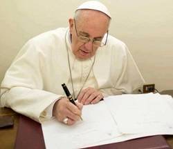 El Papa Francisco firmó el Motu Proprio el pasado 7 de mayo