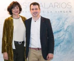 María Vallejo-Nágera y Jesús García, dos escritores que divulgan la asombrosa obra de Dios y de la Virgen... ahora Jesús ha dirigido el filme Hospitalarios