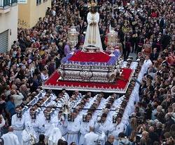 Nuestro Padre Jesús Cautivo, conocido popularmente como El Cautivo, que recorre las calles de Málaga el Lunes Santo