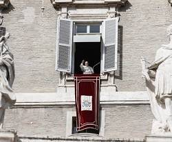 El Papa habló de la resurrección durante antes del rezo del Ángelus en el Vaticano / Vatican Media
