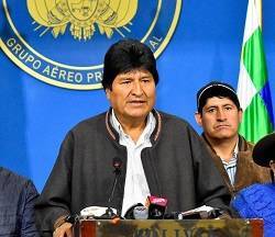 Evo Morales presentó este domingo su dimisión como presidente de Bolivia