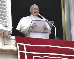 El Papa hizo un llamamiento por la paz