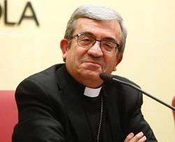 Luis Argüello es secretario general y portavoz de la Conferencia Episcopal Española