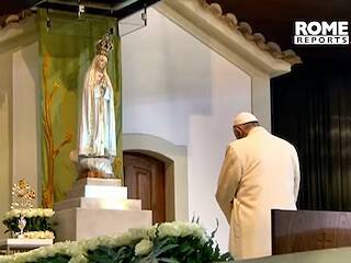 Hoy los santuarios rezan con el Papa
