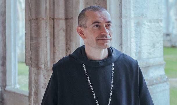 Jean-Charles Nault es monje benedictino y abad de Saint-Wandrille, en Normandia