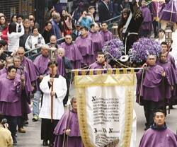Procesión de Semana Santa en Macao, China, antes del coronavirus