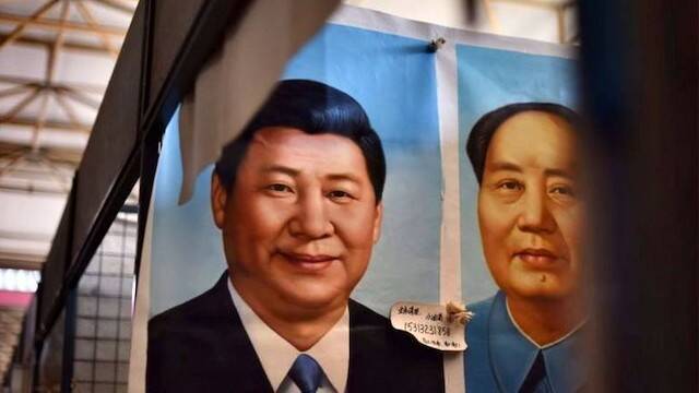 Xi Jinping y Mao Tse Tung.