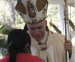 El cardenal Aguiar en el inicio del Jubileo de San Juan Diego, el 9 de diciembre de 2021