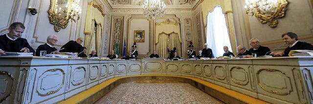 Miembros del Tribunal Constitucional de Italia