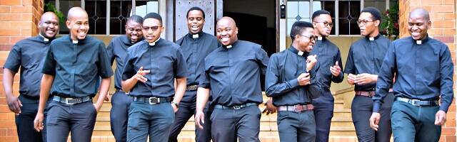 Seminaristas en Sudáfrica, foto de Mlungisi Mabe