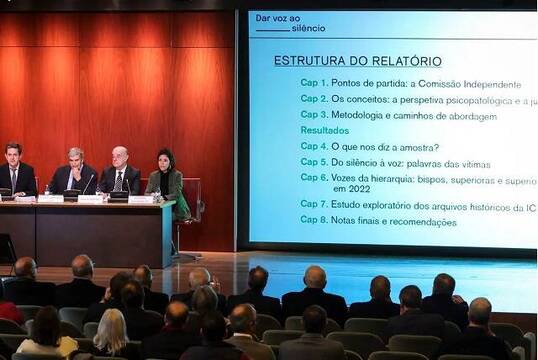 Acto de presentación del Informe sobre abusos eclesiales en Portugal